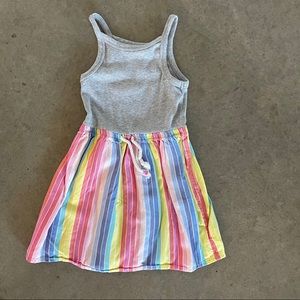 GAP kids striped dress XS